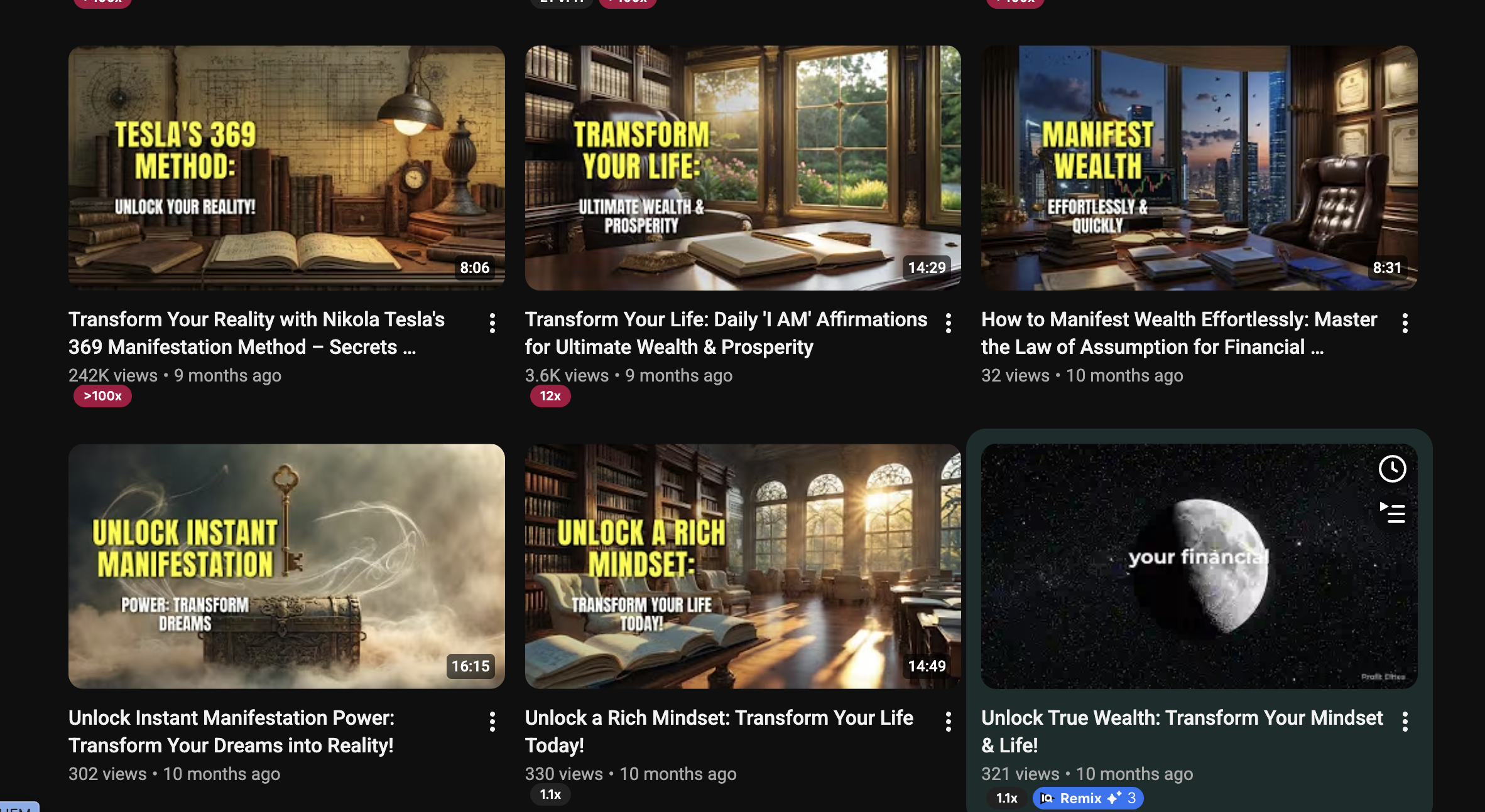 MotivateTube AI – YouTube Content Automation project view 6