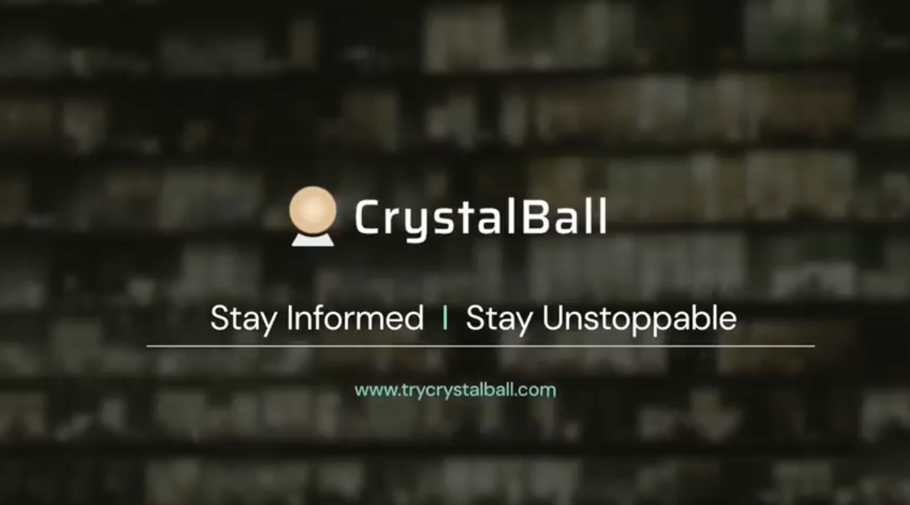 CrystalBall interface preview