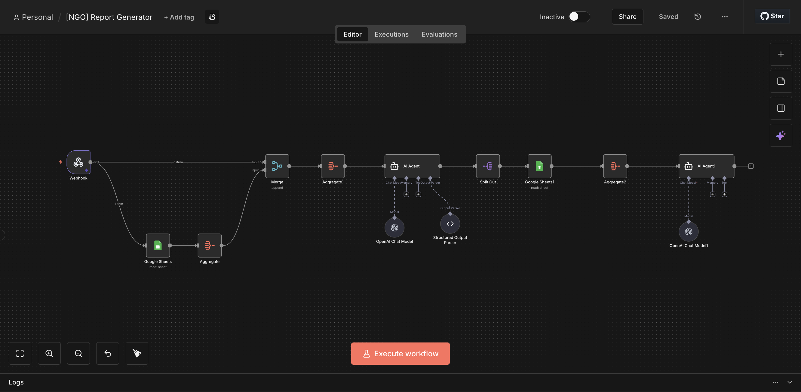 ReportPilot – Automated CRM Reporting project view 2