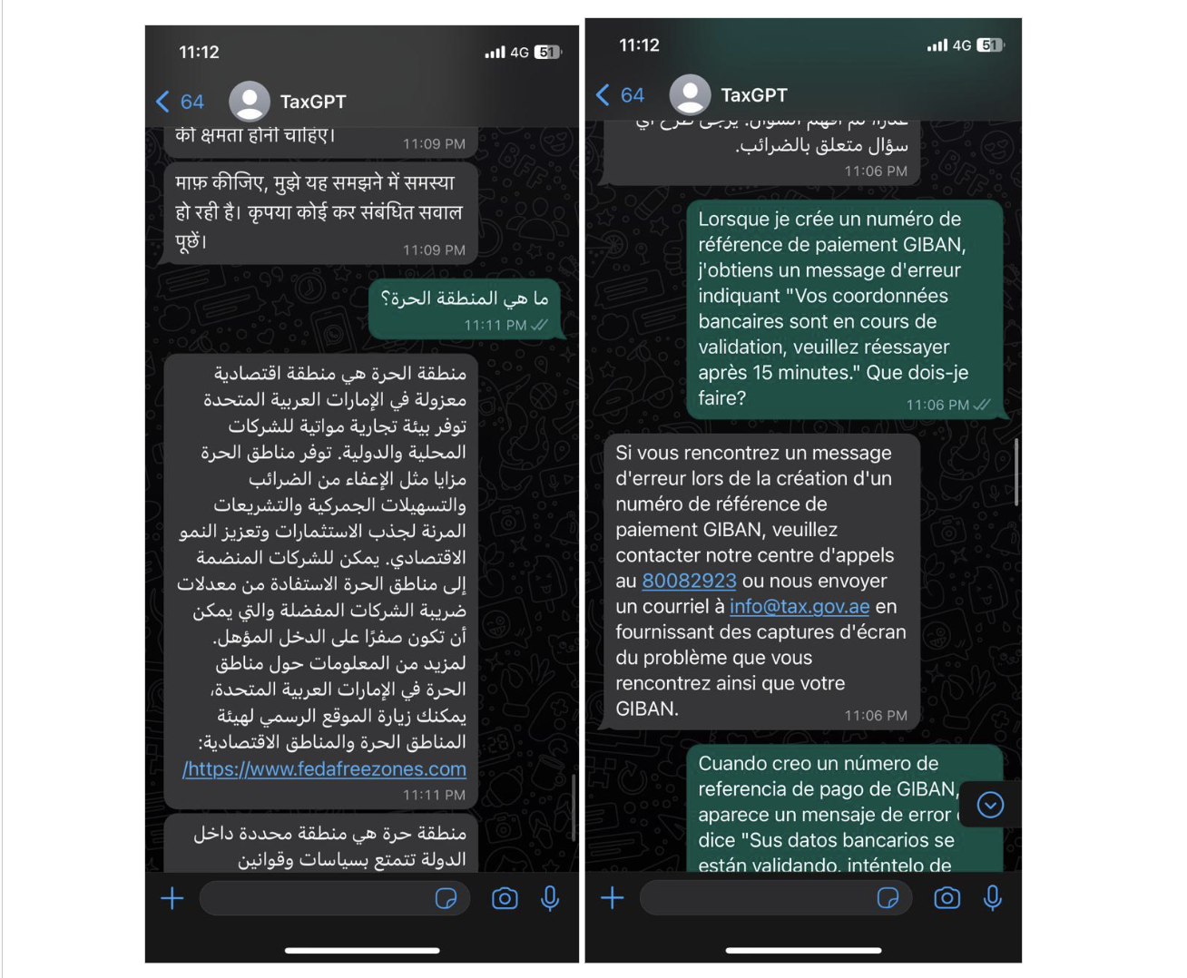 TaxGPT UAE project view 2