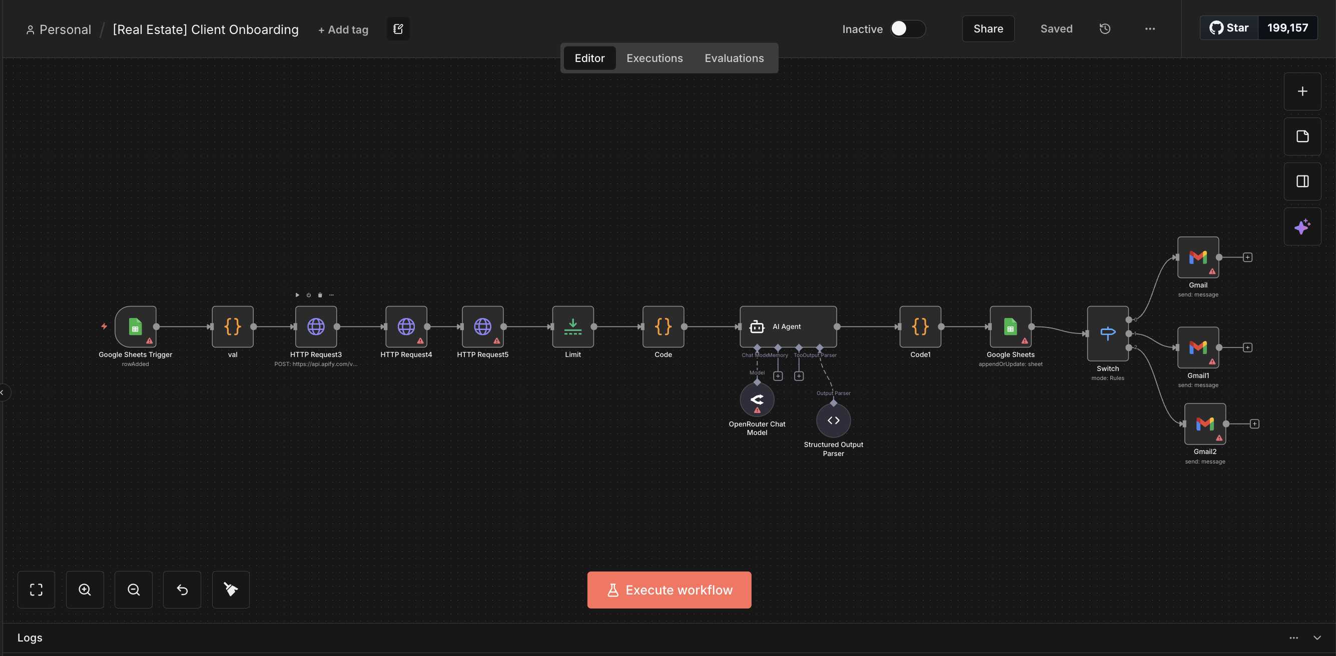 RealtyFlow 360 – AI Automation Suite for Real Estate Agents project view 7
