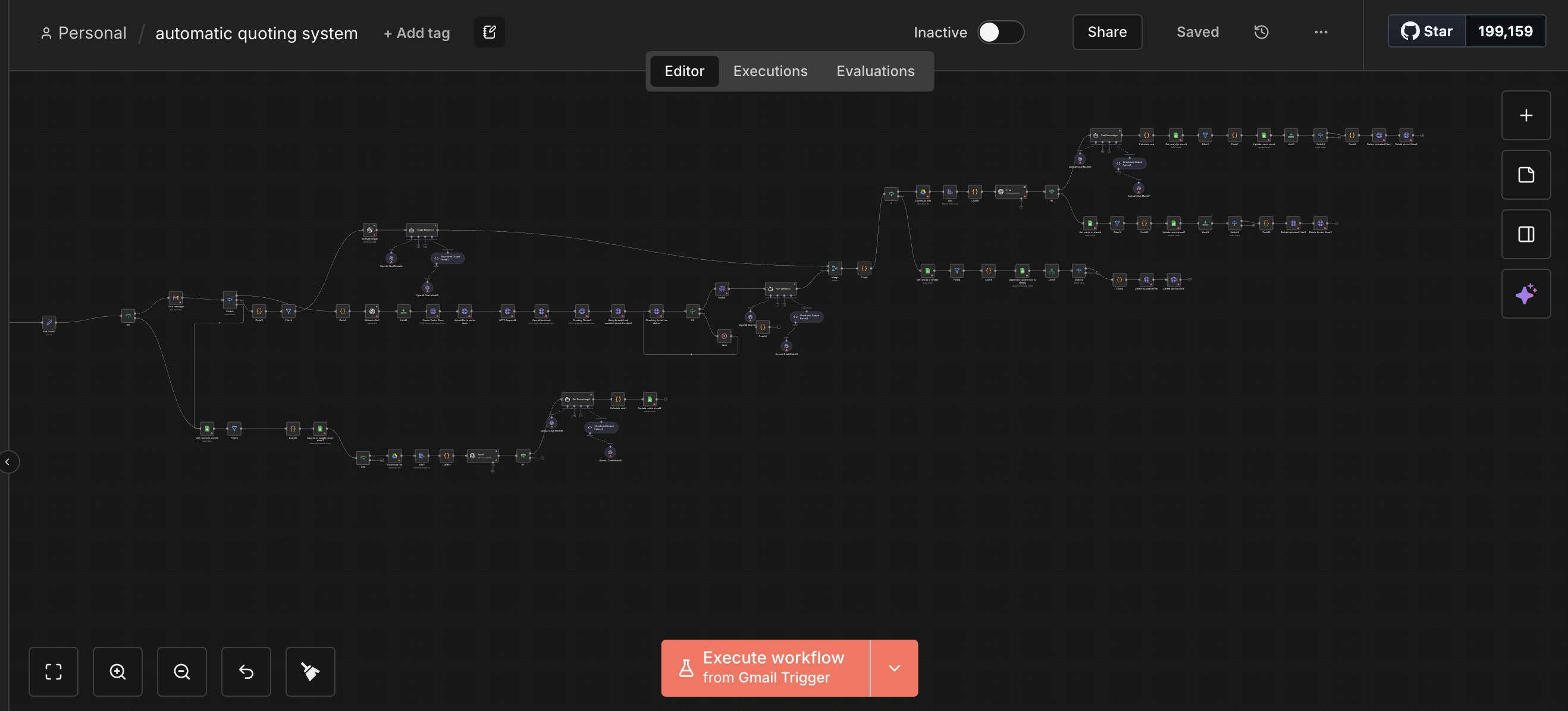 QuoteFlow – Email-to-Quotation Automation project view 2