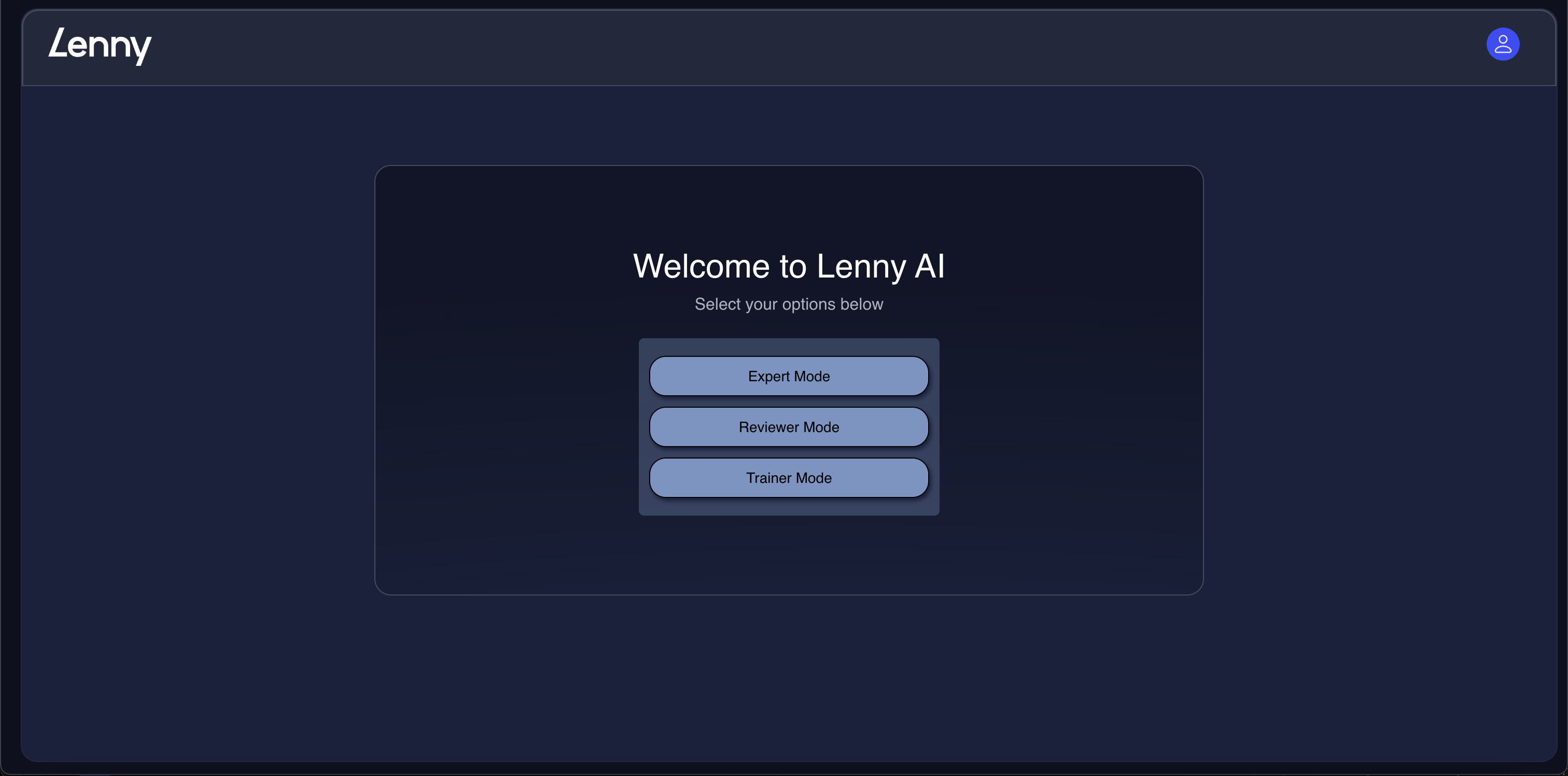 Lenny AI – Internal Knowledge & Training Assistant interface preview