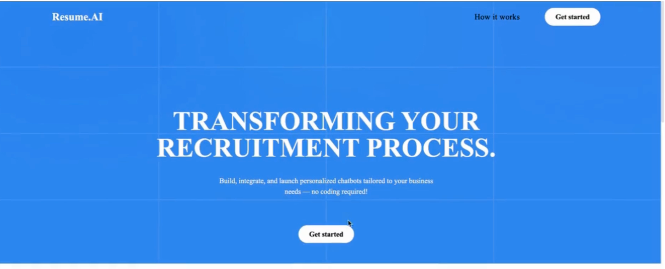 AI Resume Screening & Candidate Analysis Platform interface preview