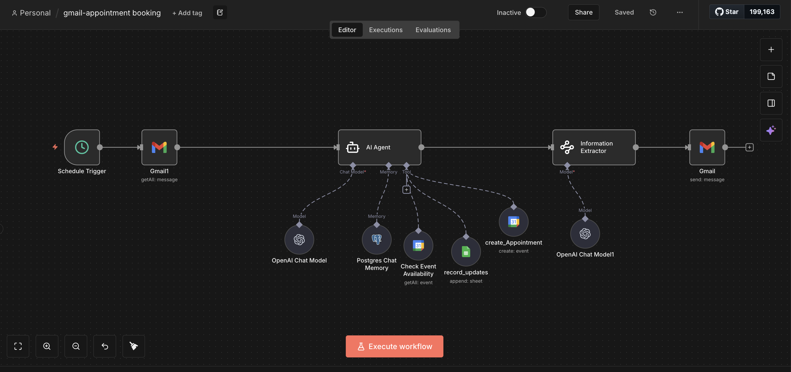 OmniBook AI – Multichannel Appointment Automation project view 3