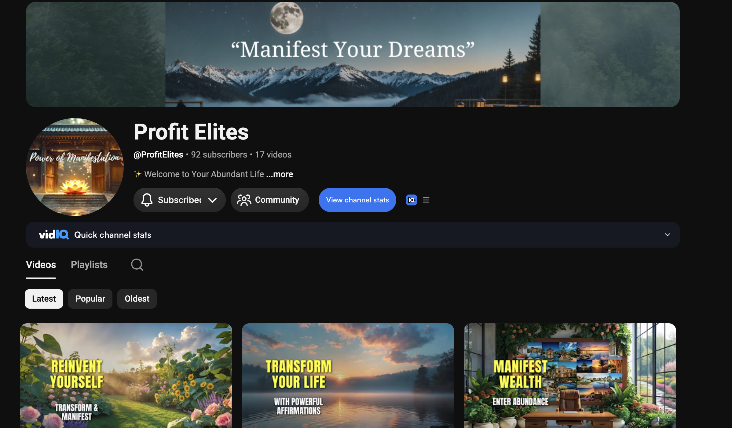 MotivateTube AI – YouTube Content Automation interface preview