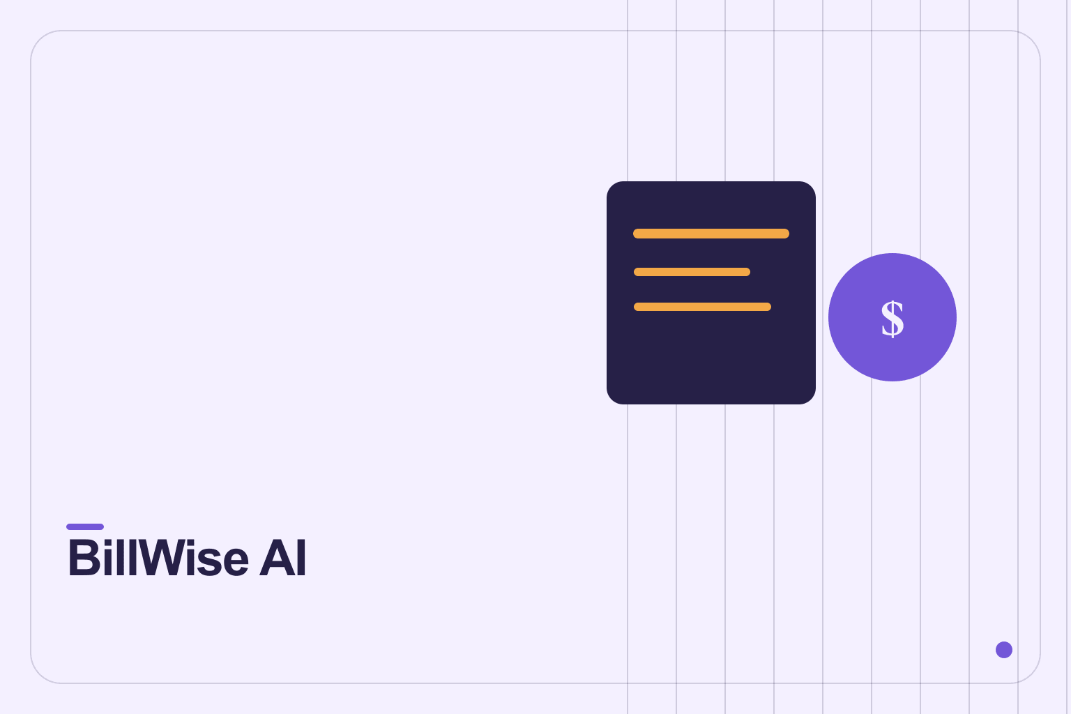 BillWise AI – Billing & Invoice Agent interface preview