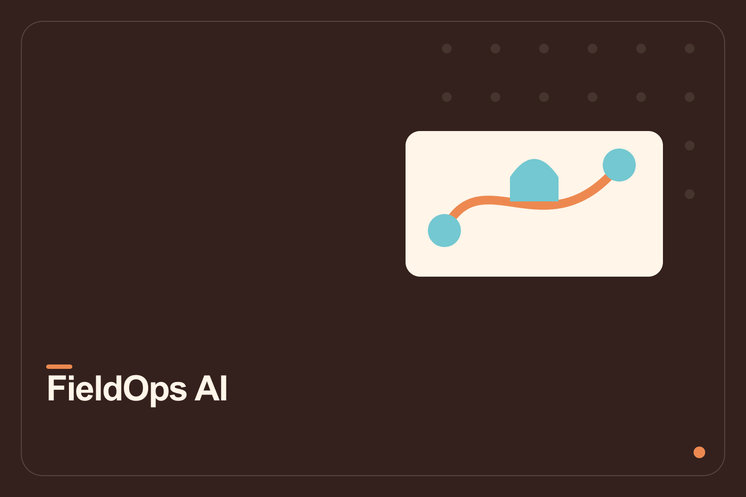 FieldOps AI – Construction Service Automation interface preview