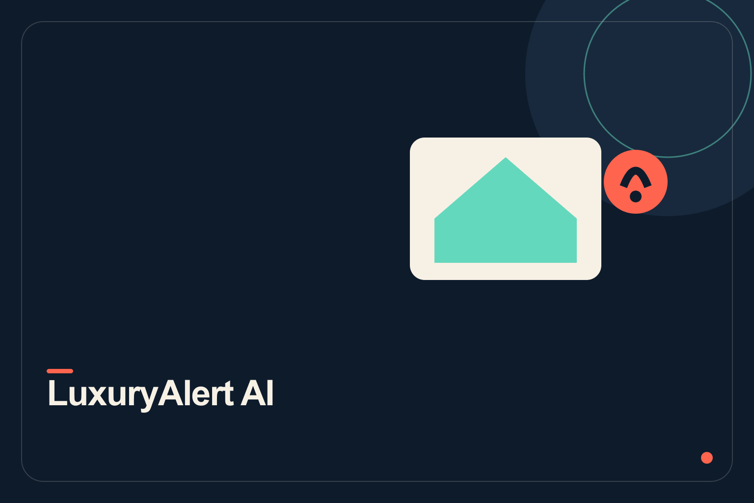 LuxuryAlert AI – Property Opportunity MVP interface preview