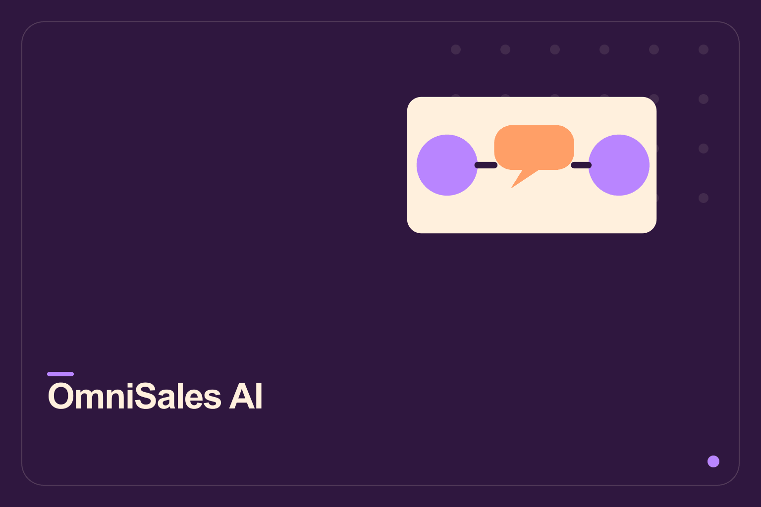 OmniSales AI – Voice & WhatsApp Sales Platform interface preview