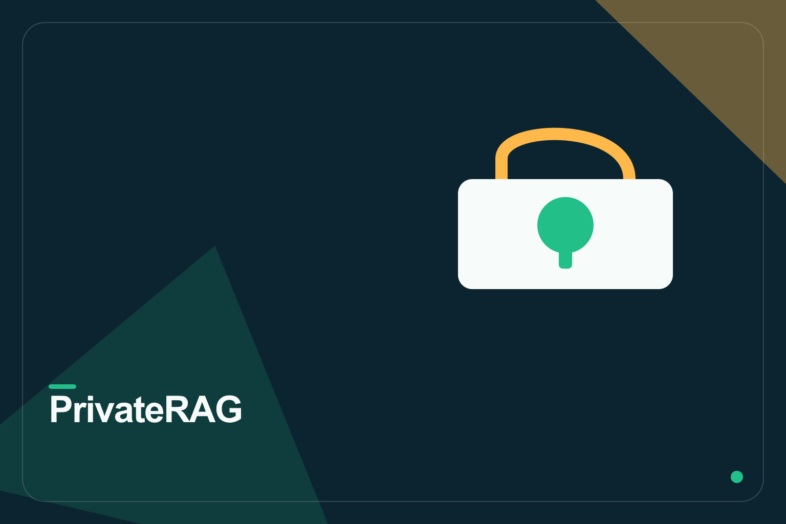 PrivateRAG – On-Premise Knowledge Assistant interface preview