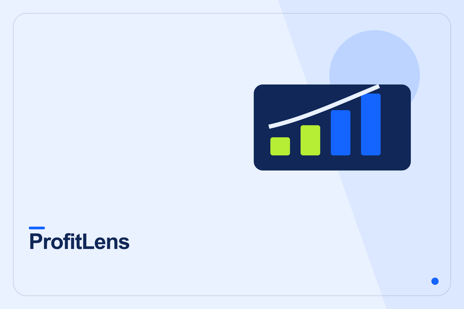 ProfitLens – Inventory & Profit Dashboard interface preview
