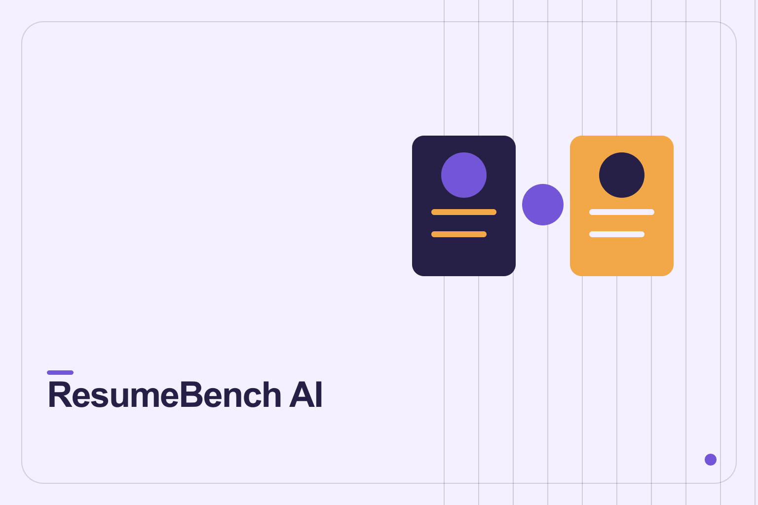 ResumeBench AI – Model Evaluation Platform interface preview