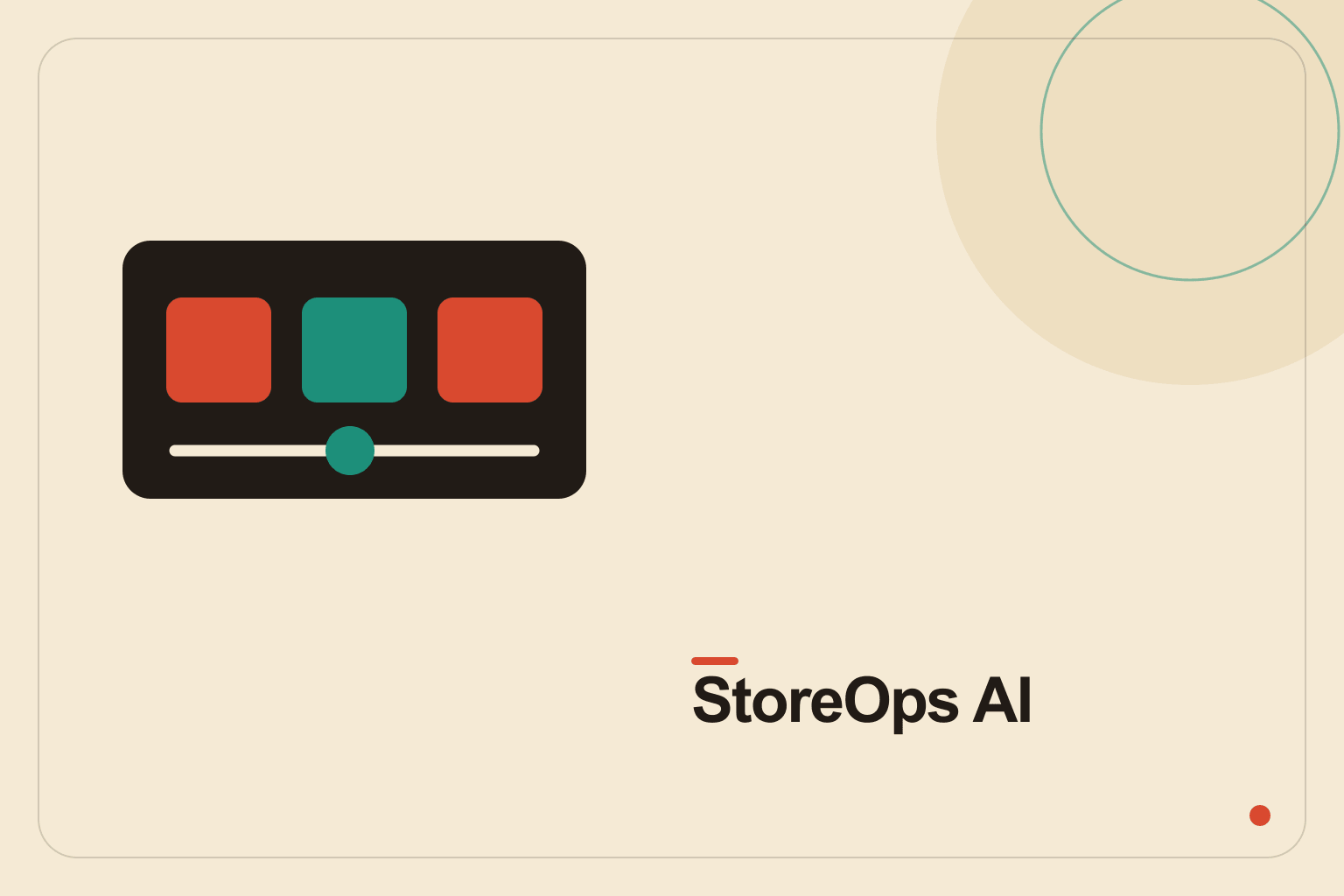 StoreOps AI – E-commerce Operations Agent interface preview